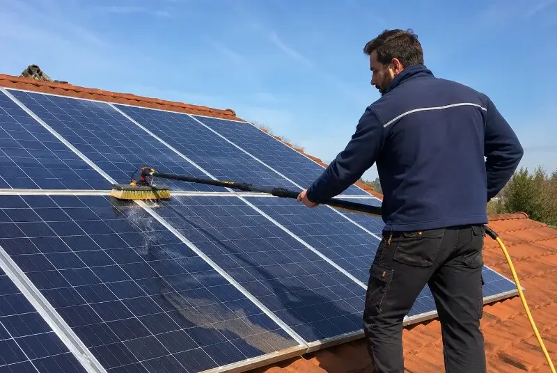 Nettoyage et entretien de panneaux solaires à Chirens